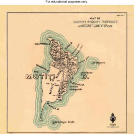 SAK 34A Motiti Survey District - 1929