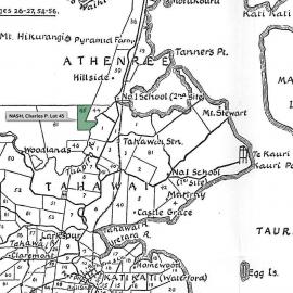SETTLER NASH, Charles P. Lot 45 Tahawai Settlement