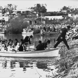 The "pioneers" land at Katikati