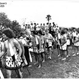 Formal greetings on land