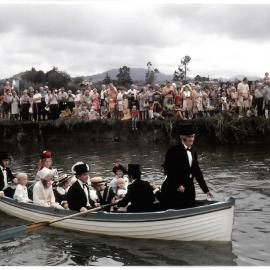 The "pioneers" prepare to land