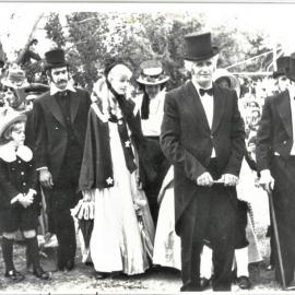 The "pioneers" after landing