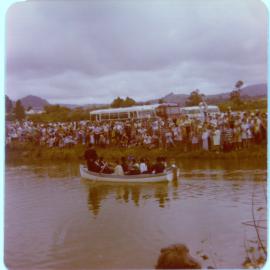 Reenacting the landing