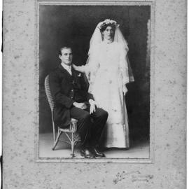 The wedding of George and "Lil" Hines