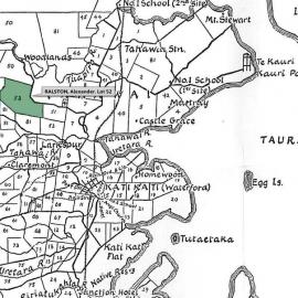 SETTLER RALSTON, Alexander. Lot 52 Tahawai Settlement