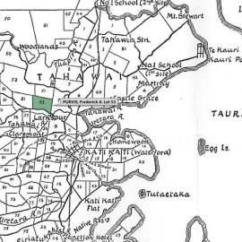 SETTLER PURVIS, Frederick A. Lot 53 Tahawai Settlement