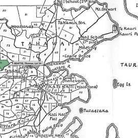 SETTLER BEATTIE, Thomas. Lot 54 Tahawai Settlement