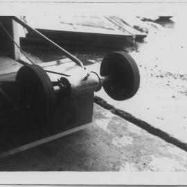 Wheels and bucket detail