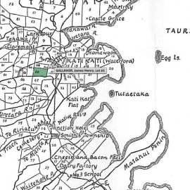 SETTLER GALLAHER, James Henry. Lot 65 Tahawai Settlement