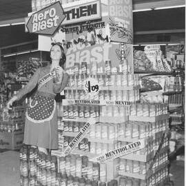 Display in Te Puke supermarket