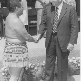 Governer-General Sir David Beattie at the Te Puke Centennial celebrations