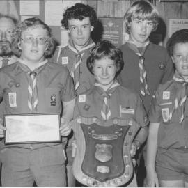 Scouts with awards, Te Puke