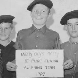 Every Boys Rally swimming team, Te Puke