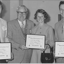 Rotary Club Youth Leadership Award recipients