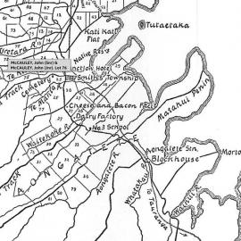 SETTLER McCAULEY, John (Snr) & McCAULEY, John (Jnr), James Macauley. Lot 76 Tahawai Settlement