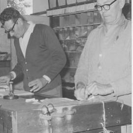 The final day of work at the old Post Office at Te Puke
