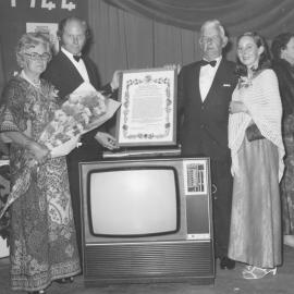 The winner of a TV on an unknown occasion in Te Puke