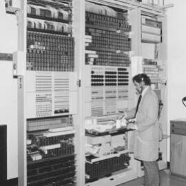 Telephone exchange at Te Puke