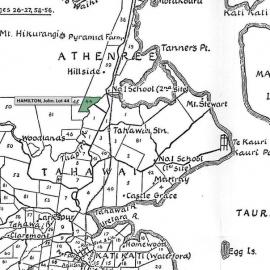 SETTLER HAMILTON, John. Lot 44 Tahawai Settlement