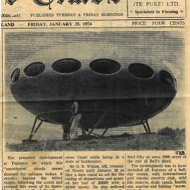 "Moon house" in Papamoa