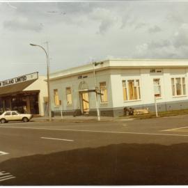 Te Puke ANZ bank before demolition in 1980