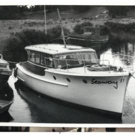Fred Brake's Seaway II moored at Katikati