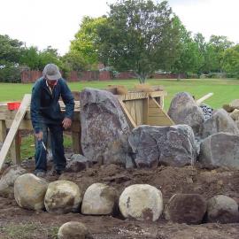 The Kauri Dam, Diggelmann Park, Katikati