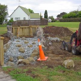 The Kauri Dam, Diggelmann Park, Katikati