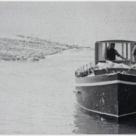 William Ernest (Goldie) Hitchings' launch Marion Rose