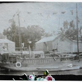 Vessel at the Uretara Landing, Katikati