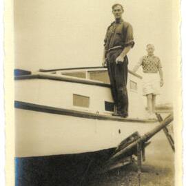 Launch up on the beach at Athenree