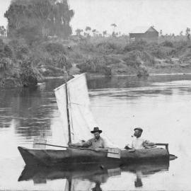Tom and John Tanner on the Kaituna River
