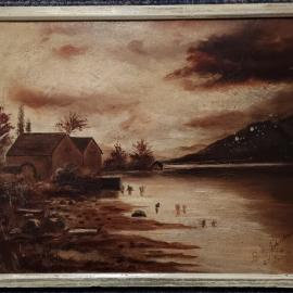 Flax mill near Te Puke