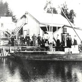 "Kaituna" launch at Uretara Landing