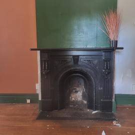 William John Gray's house: main fireplace