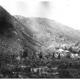 The Kauri Company mill, taken from across the creek
