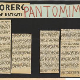 Pre-performance promotion in Korero of Katikati