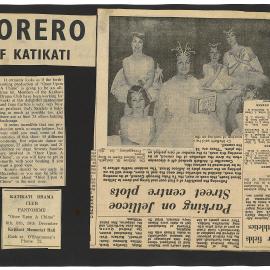 Pre-performance promotion in Katikati Korero