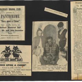 Pre-performance promotion in Waihī Gazette