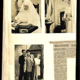 Rehearsal photographs with review