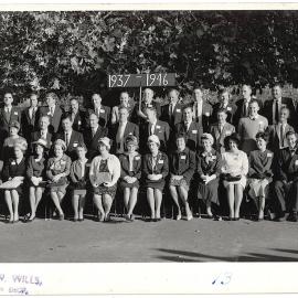 Class of 1937 to 1946 at Katikati School