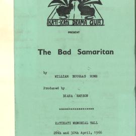 The Bad Samaritan - Play Programme