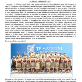 Mai Maketu Panui - Poutū te-Rangi/March 2025