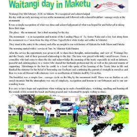 Mai Maketu Panui - Hui Tanguru/February 2026