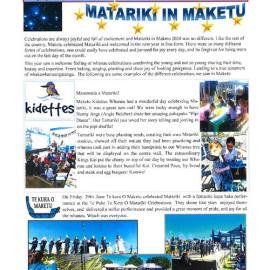 Mai Maketu Panui - Hōngongo/July 2024