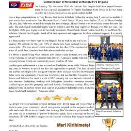 Mai Maketu Panui - Hakihea/December 2020