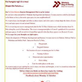 Mai Maketu Panui - Whiringa-A-Nuku/October 2021