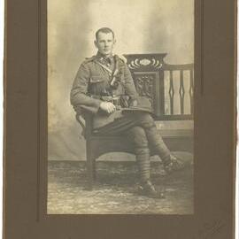Bob Evans in uniform