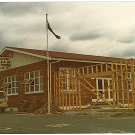 Renovations at Katikati RSA building