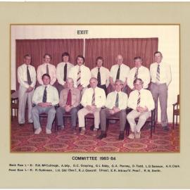 Katikati RSA Committee members 1983/1984